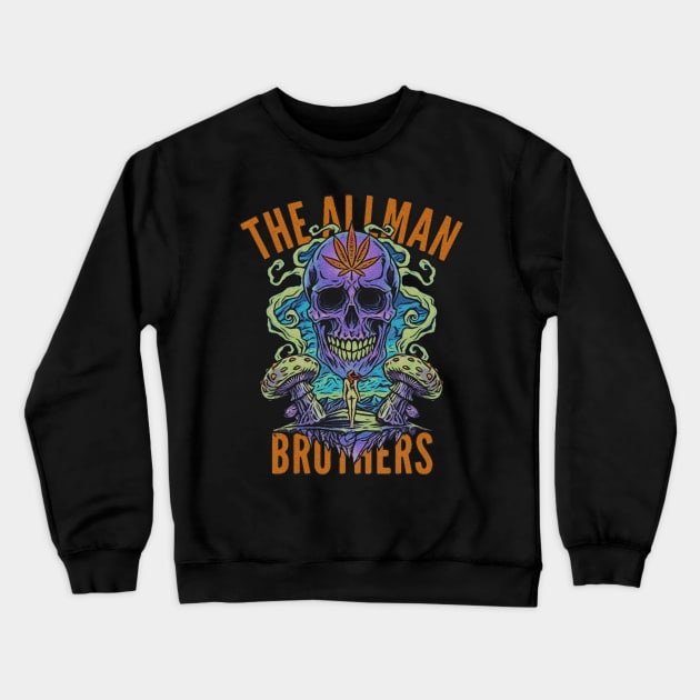 Emboss the allman brothers Crewneck Sweatshirt by 29Butterfly_Studio